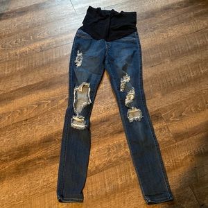 Destroyed Maternity Jeans! Brand New Without Tags